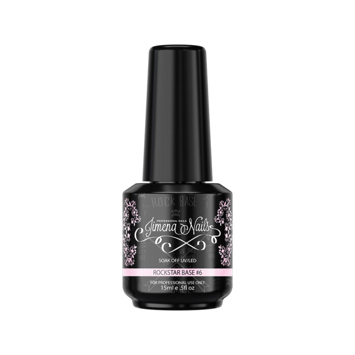 Rockstar Base® (Base Rubber) #6 - Shimmer Pink - Imagen 2